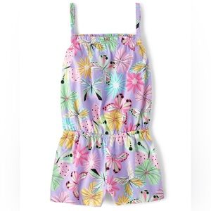 NWT Flowers & Butterflies Romper
